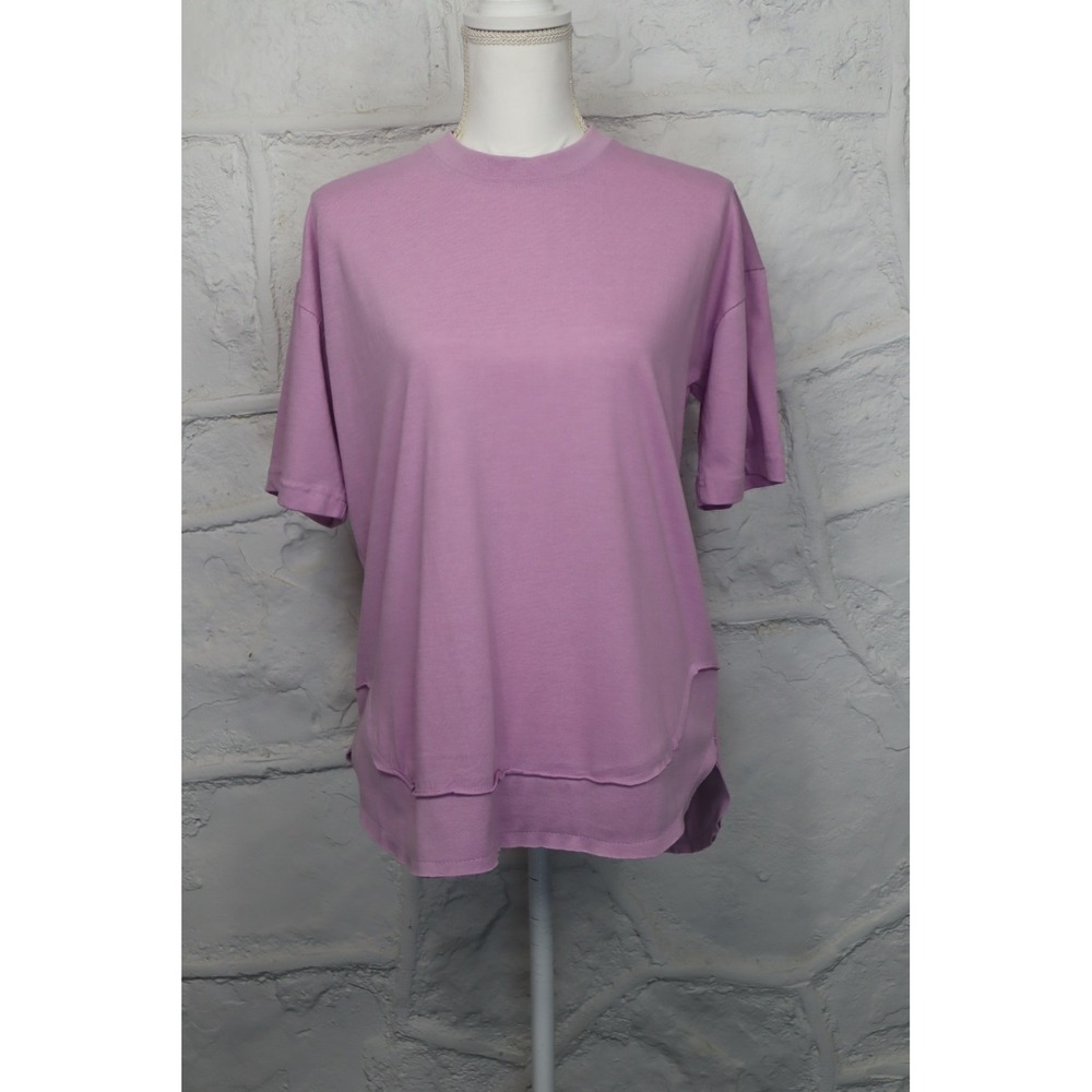 Royce Brand Women's Oversized Vintage‎ Poncho Top - Lilac - Size S